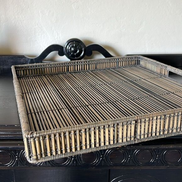 Pottery Barn Bamboo Tray - Picture 2 of 10